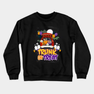 Halloween-Trunk or treat Crewneck Sweatshirt